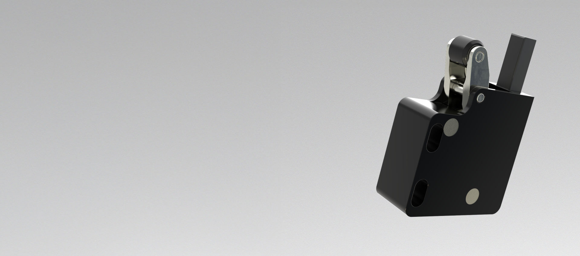 TL 1166-P Touch Latch with Built-in Pusher - Saint Louis Designs, Inc.